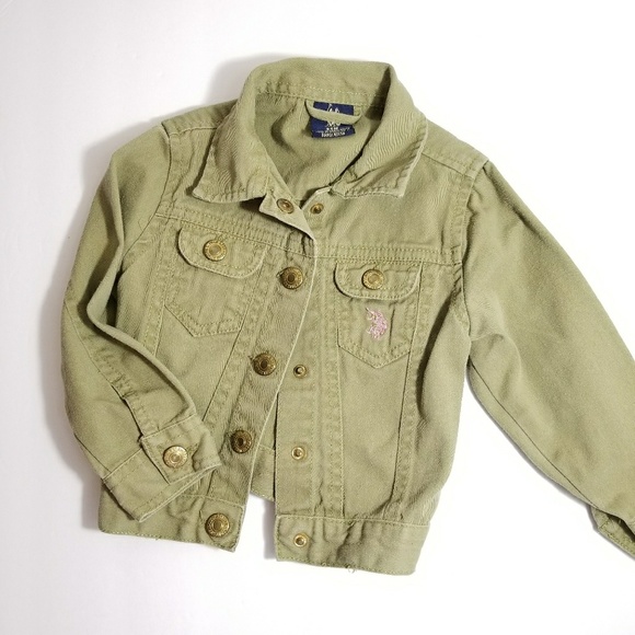 hunter green jean jacket